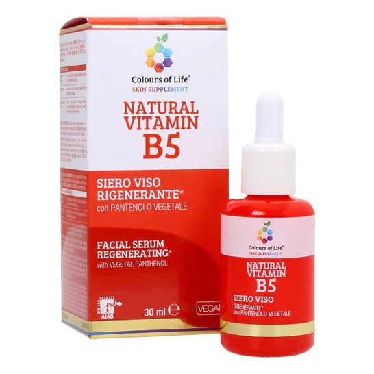 Colours Of Life Natural Vitamin B5 Siero Viso 30ml
