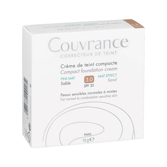 Avène Couvrance Cream Compact matte finish sand color 10g