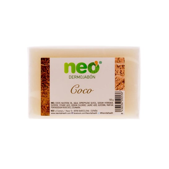 Neo Pastilla Jabon Coco 100 G
