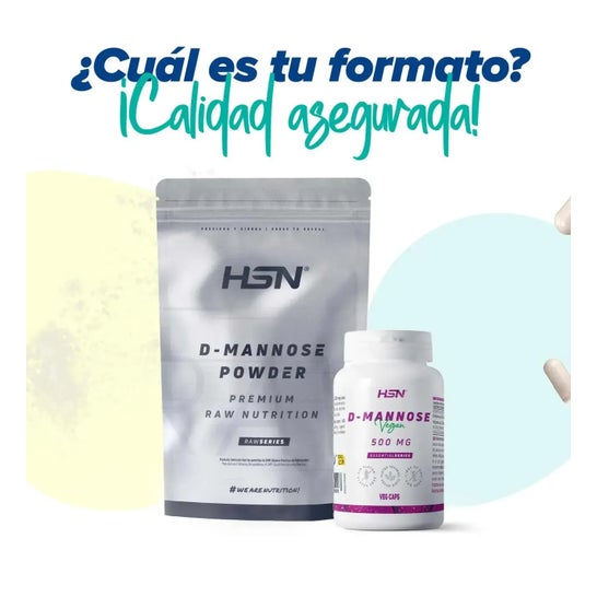 HSN D-Manosa 500 mg 120 vcaps