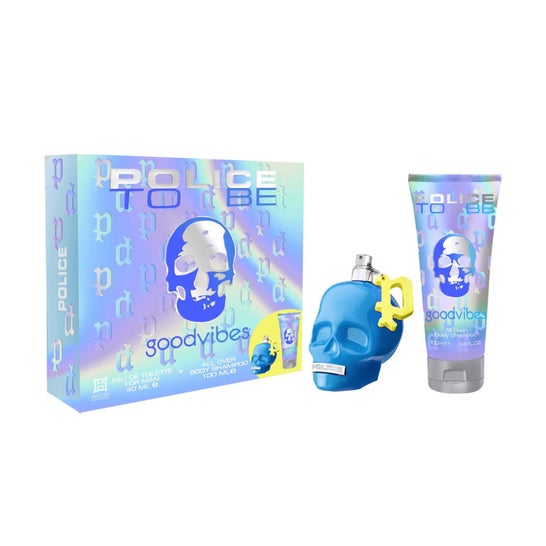 Police To Be Goodvibes Set EDT Man 40 ml + Body Shampoo 100 ml