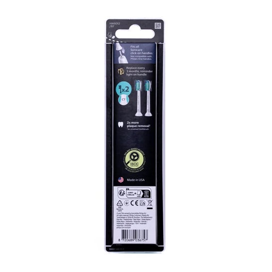 Philips Sonicare C1 ProResults 2 testine di ricambio