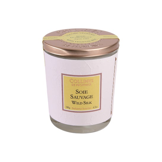 Collines de Provence Vela Perfumada Seda Salvaje 180g