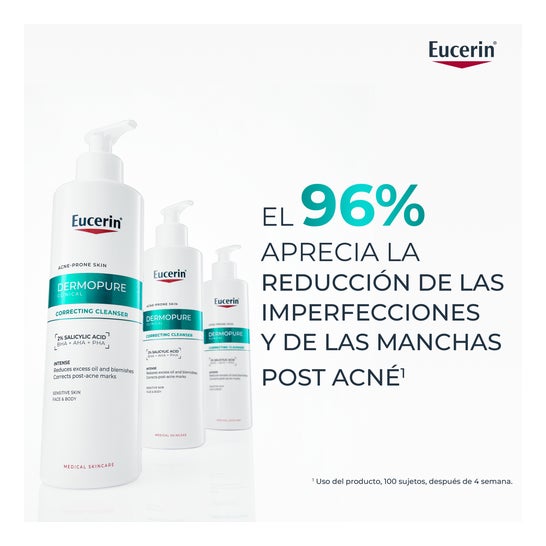 Eucerin Dermopure Gel Nettoyant Triple Action 400ml