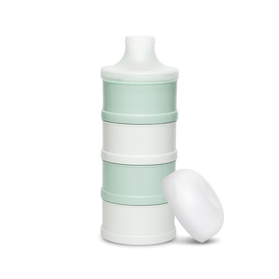 Suavinex Hygge Baby Milk Doser 4 Compartments Green 1ut