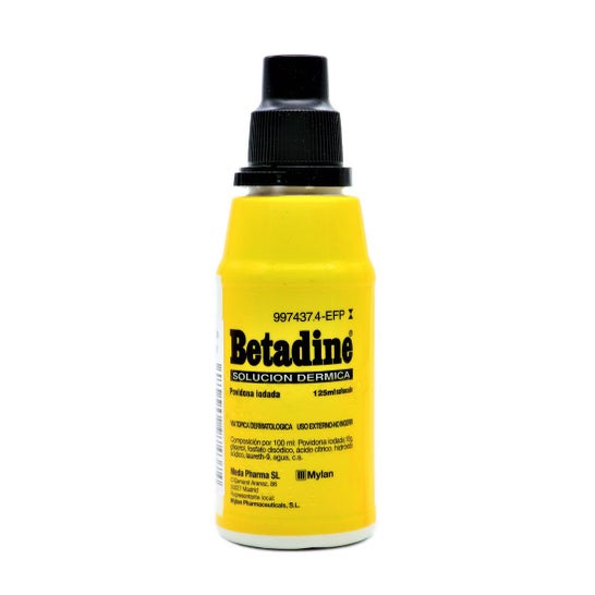 Betadine Solución Cutánea 10% 125ml