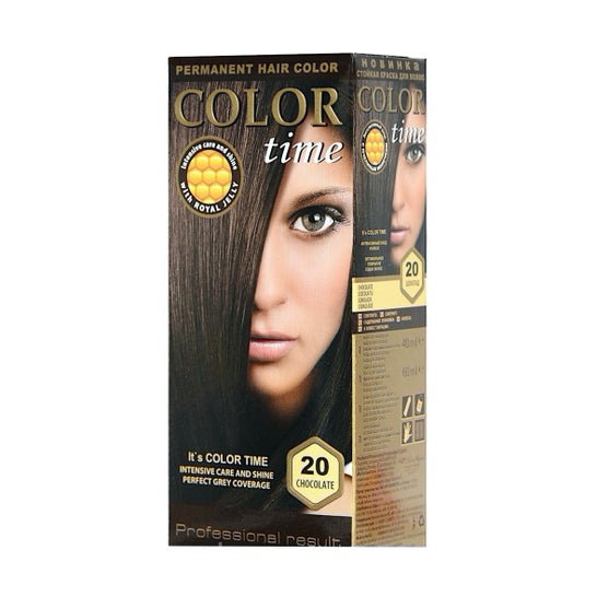 Color Time Dye In Chocolate Odour Gel 20