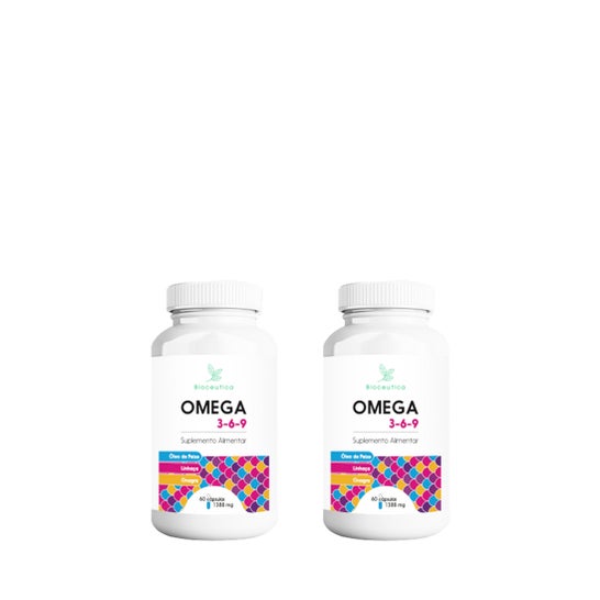 Bioceutica Ómega 3 6 9 2x60caps