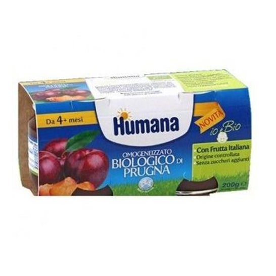 Humana Omog Plum Bio 2X100G