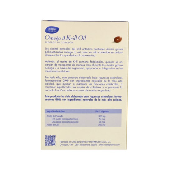 Mayla Omega-3 Krill Oil 30 caps
