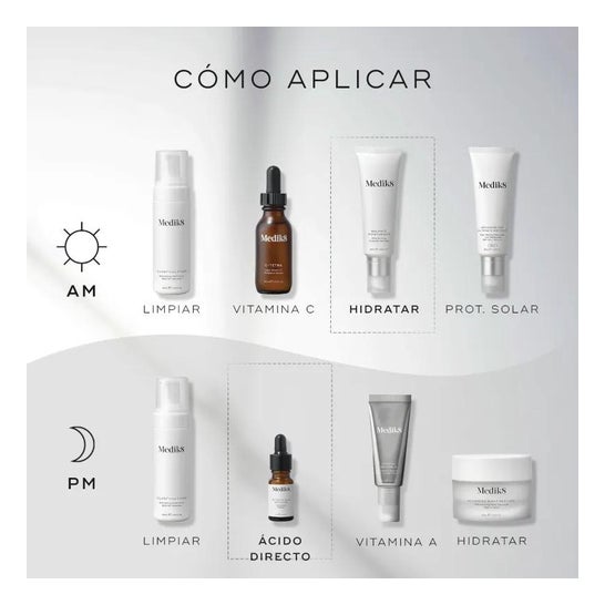 Medik8 Balance Moisturiser 10ml + Glycolic Acid Activator 50ml Medik8 Balance Moisturiser 10ml + Glycolic Acid Activator 50ml