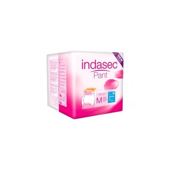 Indasec® Pant Plus T Media 12 uds