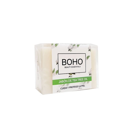 Boho Beauty Essentials Jabón de Árbol del Té Bio 100g