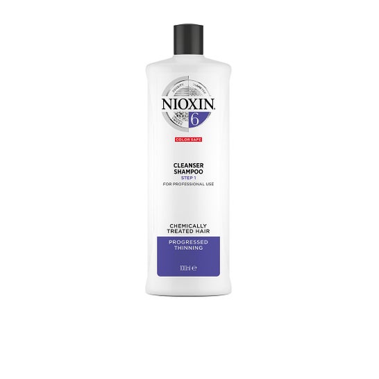 Nioxin System 6 Shampoo Volumizing Very Weak Coarse Hair 1L