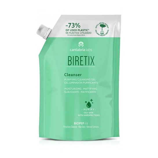 Biretix Cleanser Gel Limpiador Purificante Recarga 400ml