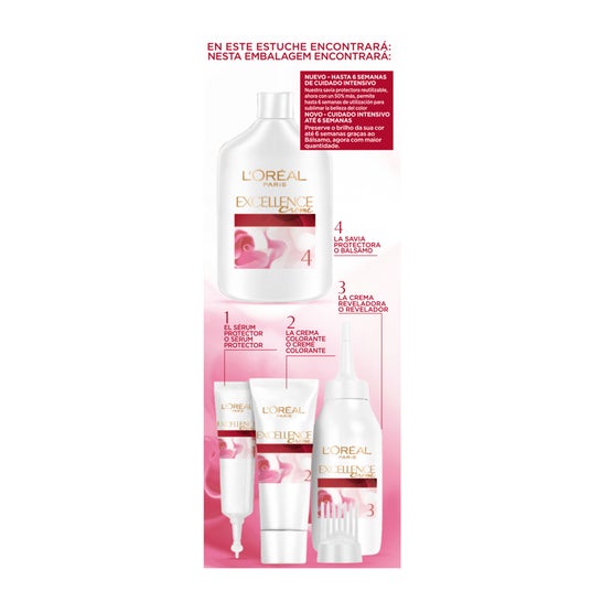 L'Oreal Excellence Creme Tinte de Cabello Nº5,3 Castaño Claro 1ud