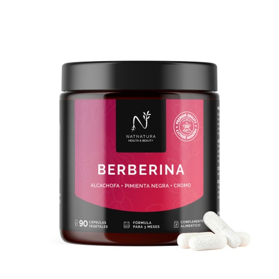 Natnatura Berberina Pura 1500mg 90 cápsulas