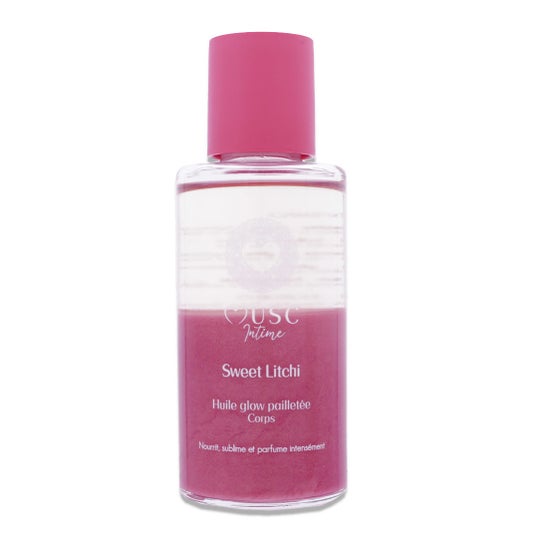 Musc Intime Glanzende Lichaamsolie Zoete Litchi 100 ml
