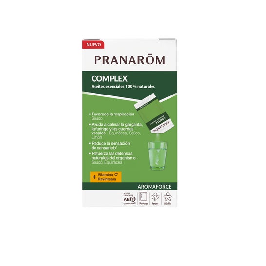Pranarom Aromaforce Complex Vitamina C Ravintsara 9 Sobres