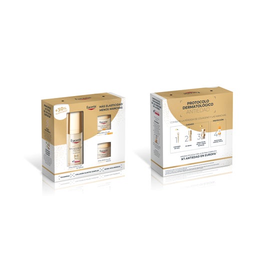 Eucerin Pack Hyaluron-Filler Elasticity 3D Sérum + Mini Elasticity Día + Mini Elasticity Noche