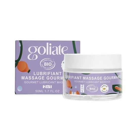 Goliate Lubricante de Masaje Gourmet Bio Vainilla 50 ml