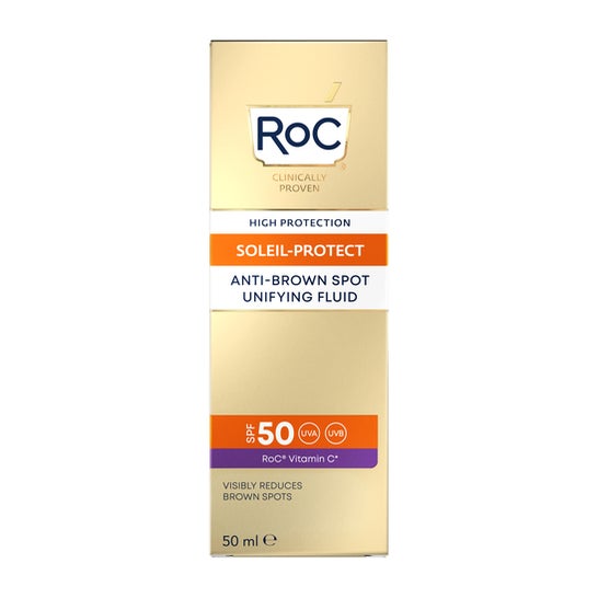 ROC® Soleil-anti-vlekvloeistof SPF50 + 50ml beschermen