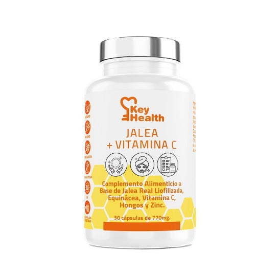 Key Healht Jalea y Vitamina C 770mg 30caps