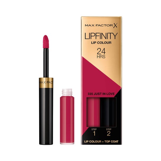 Max Factor Set Lipfinity Lip Colour + Top Coat 335 Just In Love