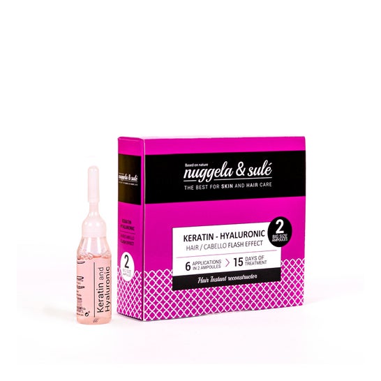Nuggela & Sulé Keratyna-Hyaluronic Kuracja do włosów 2x10ml