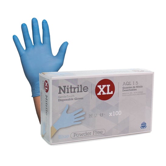 Rubberex nitril handschoen T Xl