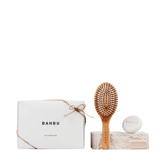 Banbu fugtighedsgivende hårplejepakke