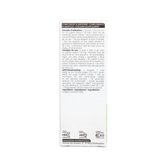 Pranarôm Aceite Esencial de Eucalipto Azul 10 ml