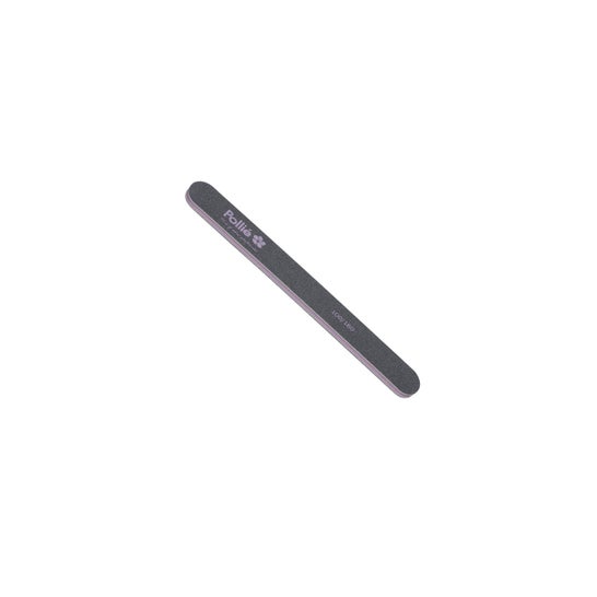 Pollié Lima Negra Gruesa Acolchada 175mm 12uds