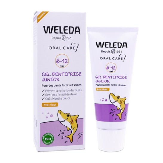 Weleda Gel Dentífrico Junior 6-12 Años con Flúor 50 ml