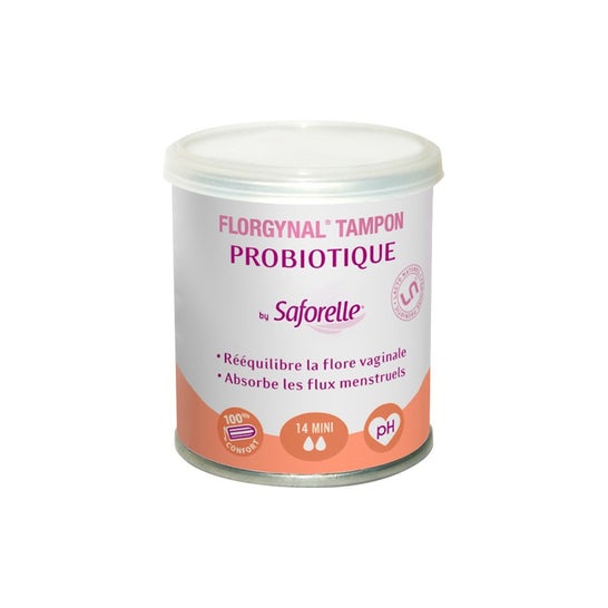 Saforelle Florgynal Probiotic Buffer Mini 14uts