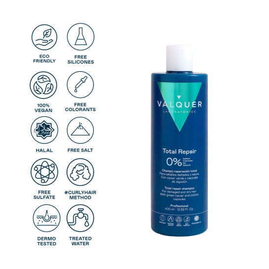 Valquer Champú Reparación Total 400 ml