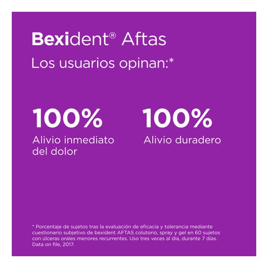 ISDIN Bexident Aftas Colutorio con Ácido Hialurónico 120ml