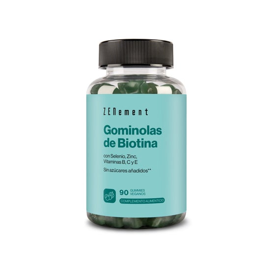 Zenement Biotina Selenio Zinc Vit B C y E 90 Gominolas Veganas