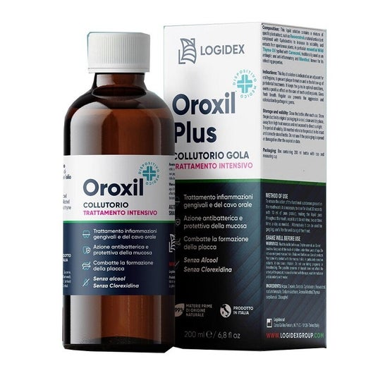 Logidex Oroxil Plus Collutorio Gola 200ml