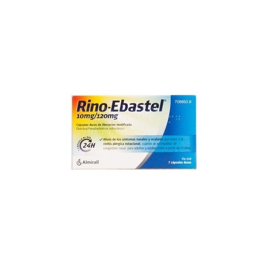 Rino-Ebastel 10mg/120mg 7caps