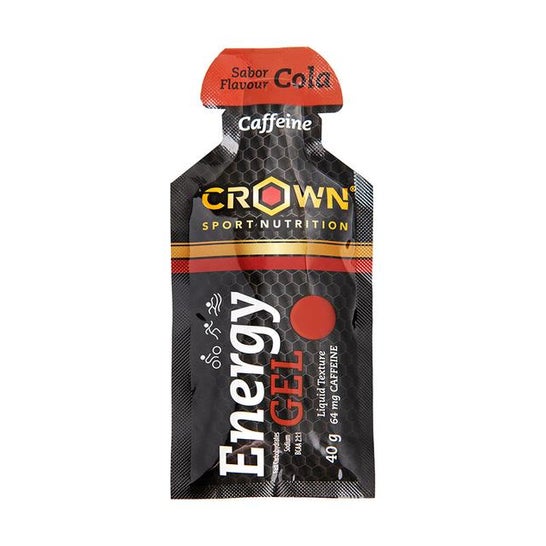 Crown Energy Gel Cola Cafeína 40g