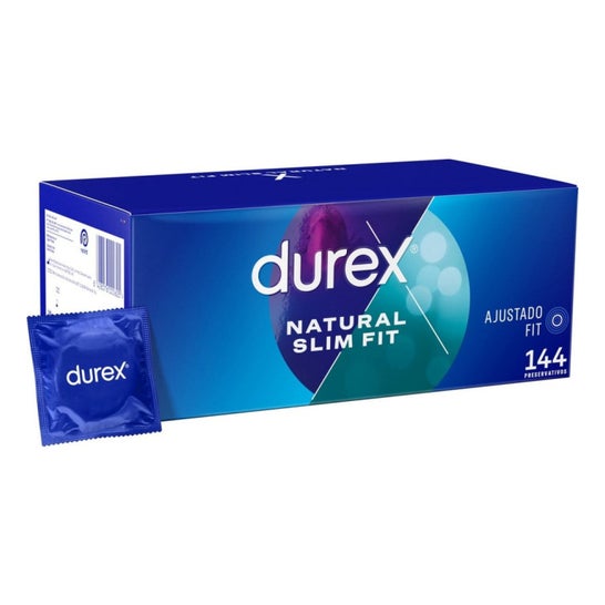 Durex Natural Slim Fit 144uds