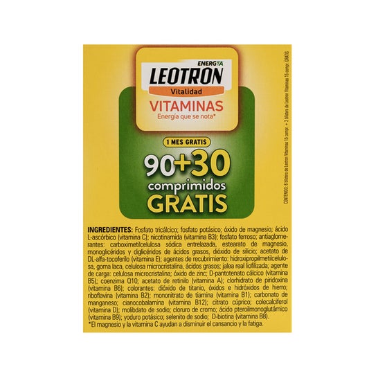 Leotron Vitaminas 90 comp + 30 comp