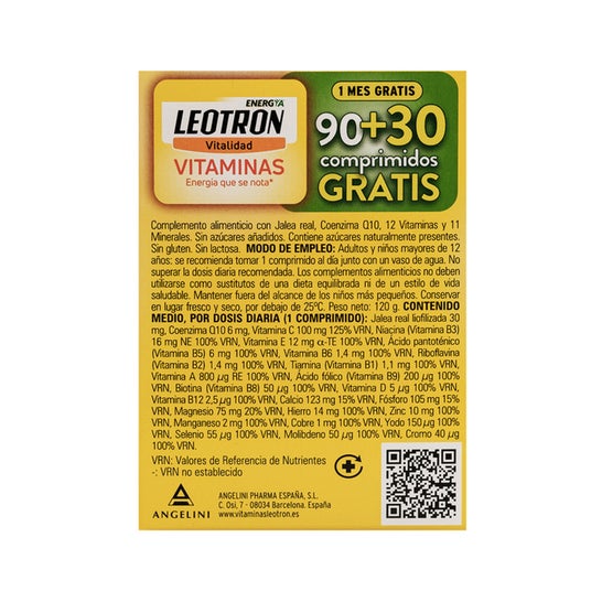 Leotron Vitaminas 90 comp + 30 comp