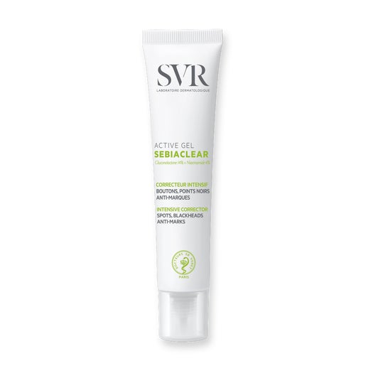 Svr Sebiaclear Active Gel Corrector Puntos Negros Granos 40ml