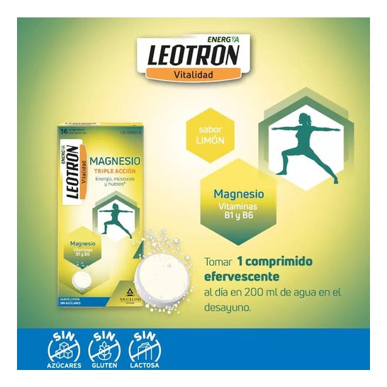 Leotron Magnesio 30 Comp. Eferve. Leotron Magnesio 30 Comp. Eferve.