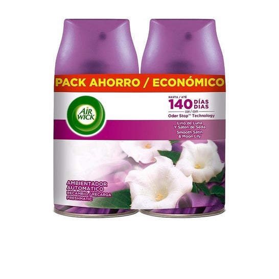 Air Wick Freshmatic Deodorante Ricambio Lirio Luna 2x250ml