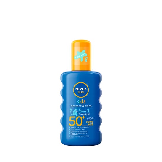 Nivea Sun Kids Protect & Care Spray Spf50+ com Cor 200ml