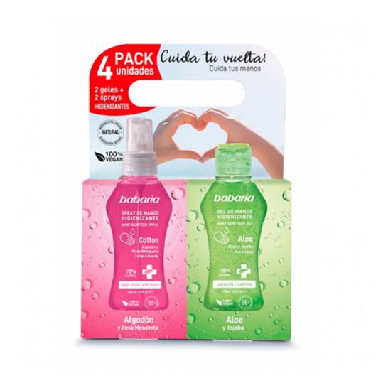 Babaria Body Sanitizing Gel Pack 400ml