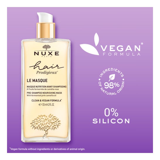Nuxe Hair Prodigieux Mascarilla Nutrición Pre-Champú 125ml